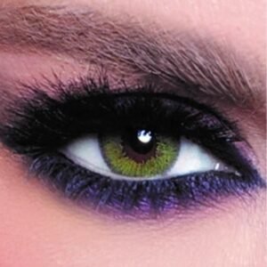 Bella Glow Colored Lenses - Lime Green -