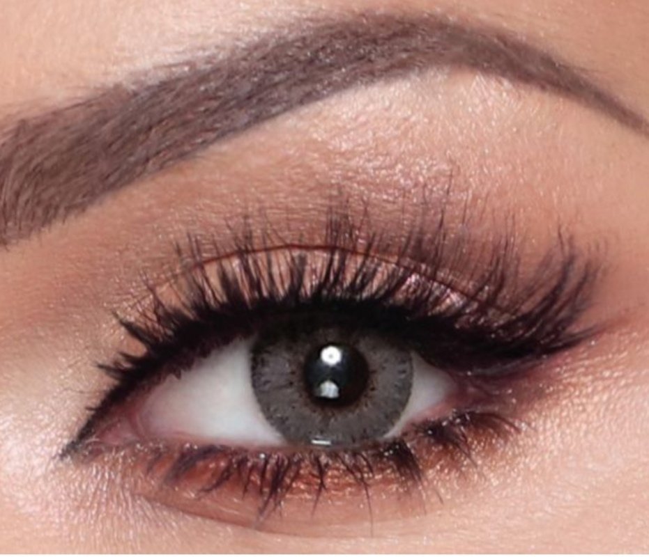Elite Bella Colored Lenses - 3 Months - Amber Grey