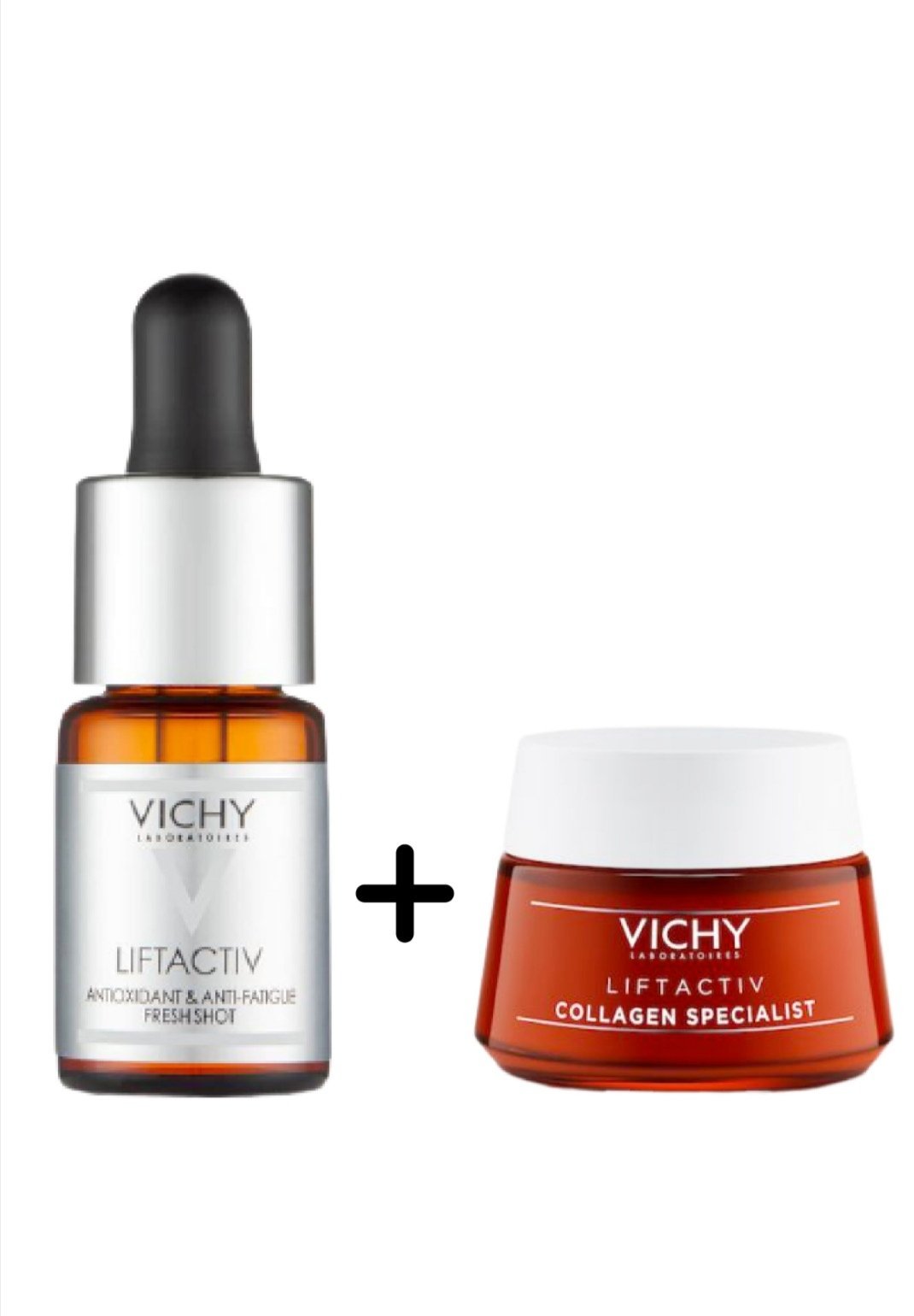 , Liftactiv, Vitamin C Brightening Skin Corrector, 10 ml + Vichy Liftactiv Collagen Specialist, 15 ml Free