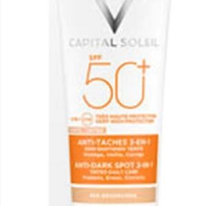 Capital Soleil Sun Screen Anti-Dark Spot, 3x1, SPF 50+, 50 ml