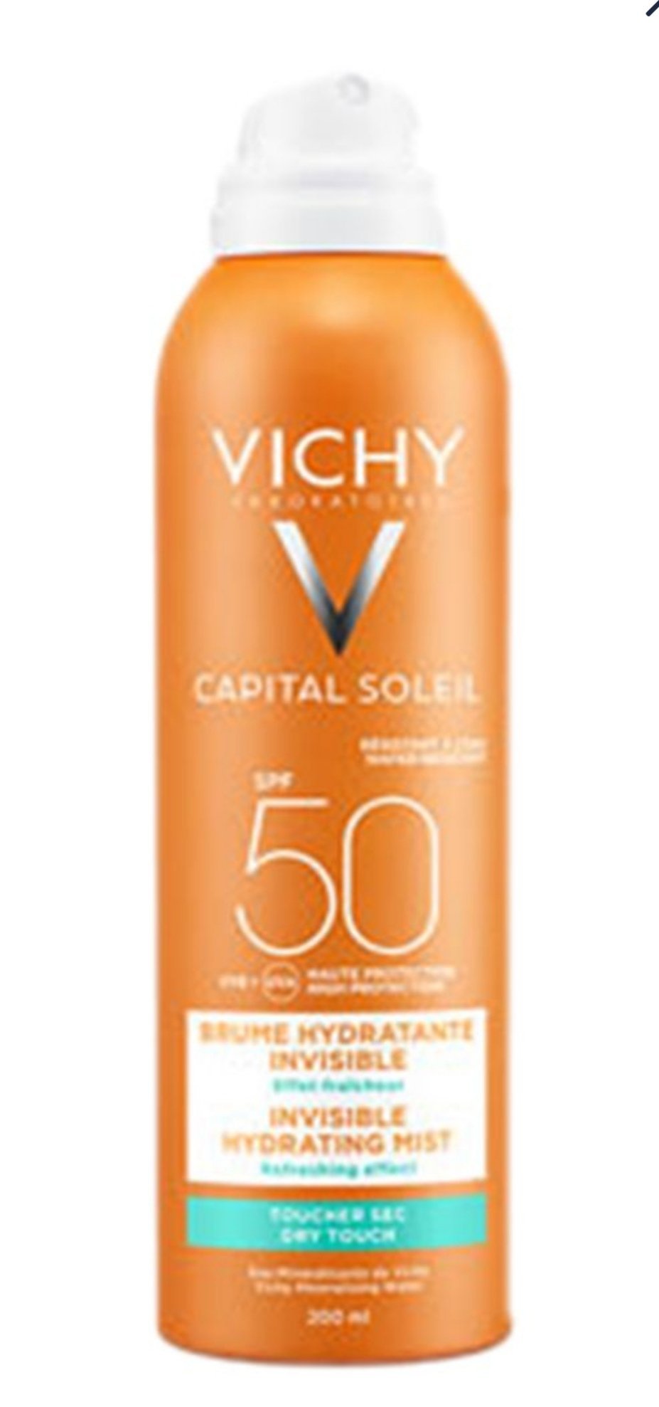 Capital Soleil Sun Screen Invisible Hydrating Mist, SPF 50+, 200 ml