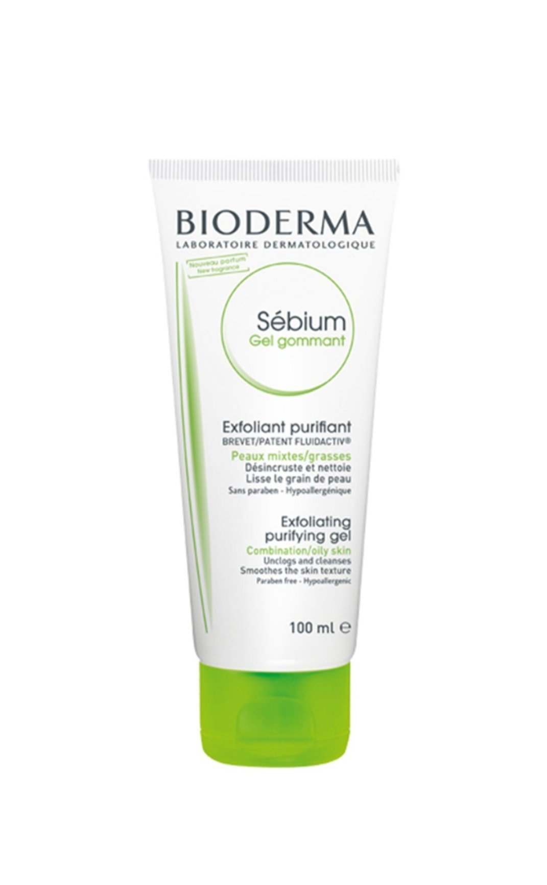Sébium Gel Gommant, Exfoliating for Combination and Oily Skin, 100 ml