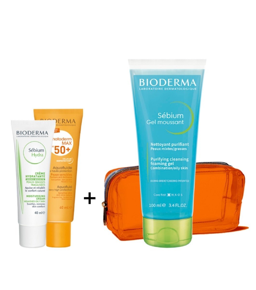 Photoderm & Sebium Hydra + Free Sebium Gel, 100 ml + Free bag