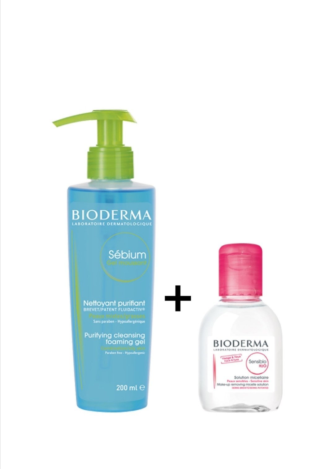 Sebium Foaming Gel, 200 ml + Micellar Water, 100 ml