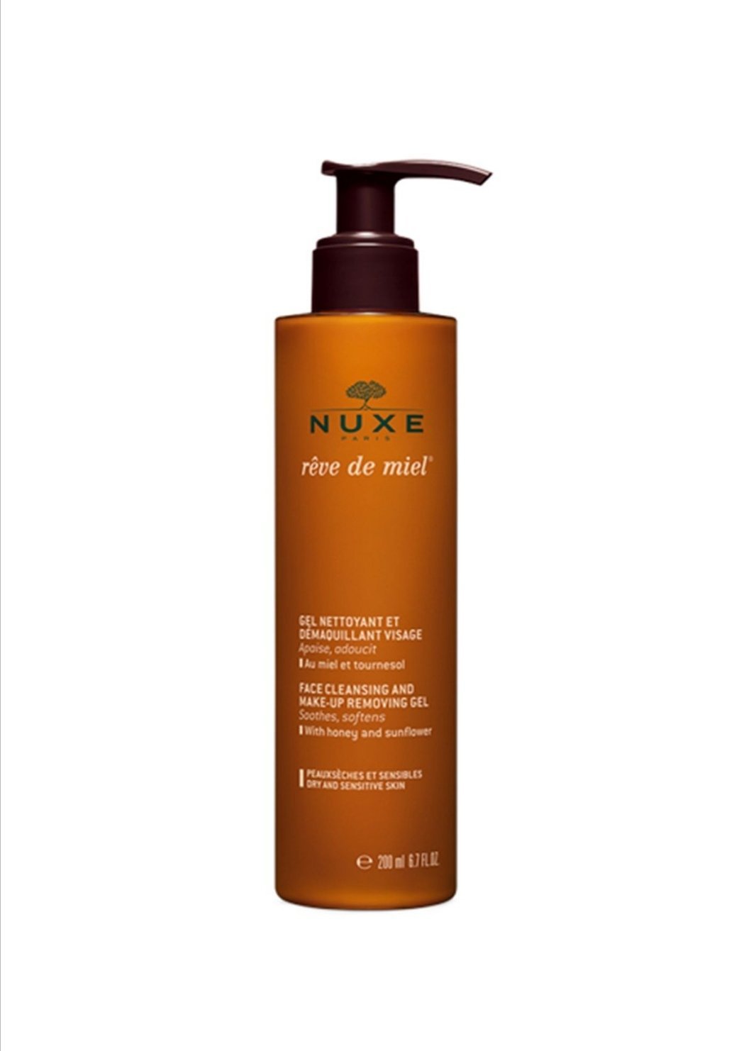 Reve Miel Cleansing Makeup Dry and Sensitive Skin, 200 ml