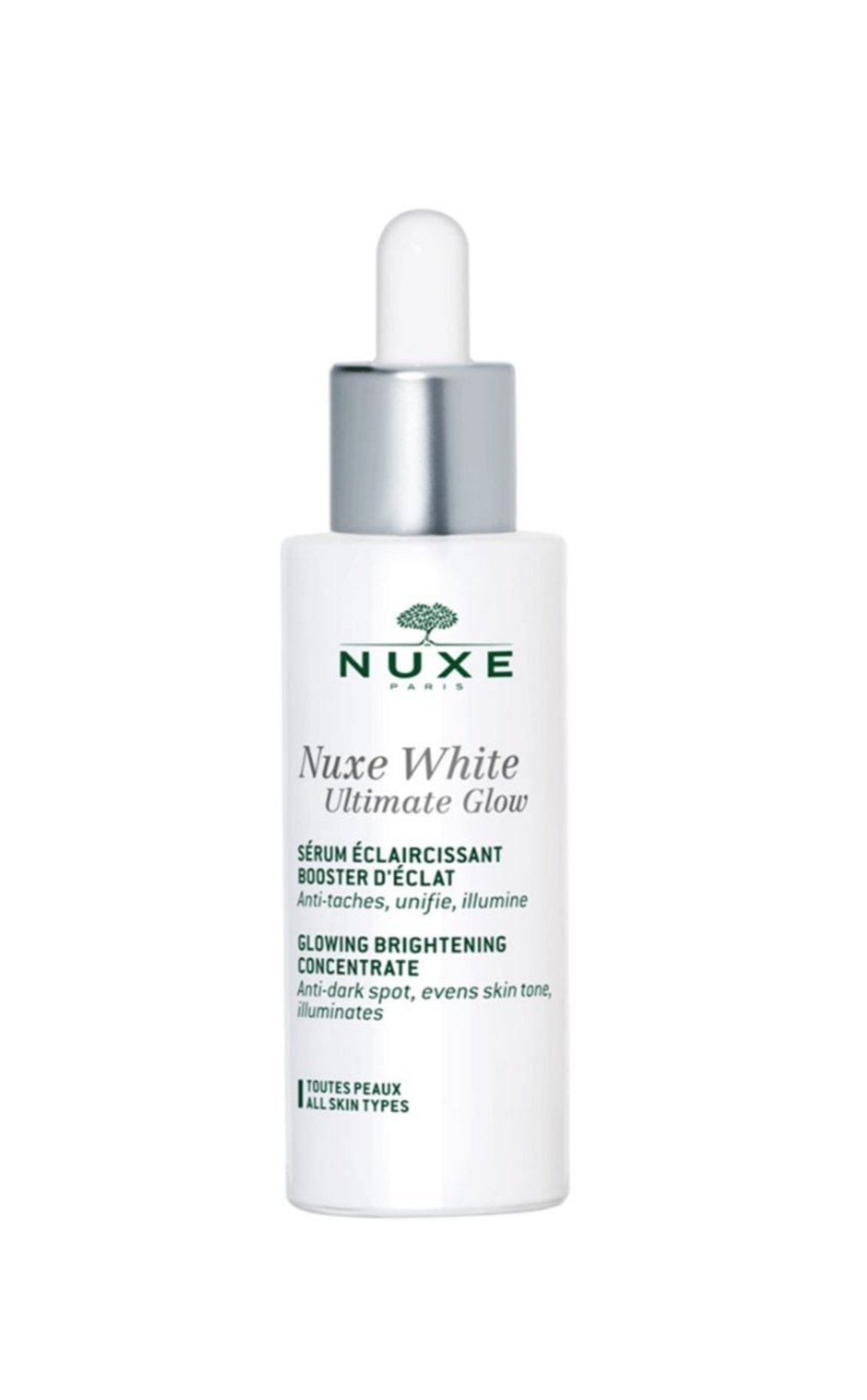 White Ultimate Glow Glowing Brightening Concentrate Serum, 30 Ml_Nuxe
