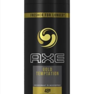 Gold Temptation Deodorant and Body Spray for Men, 150 ml_AXE