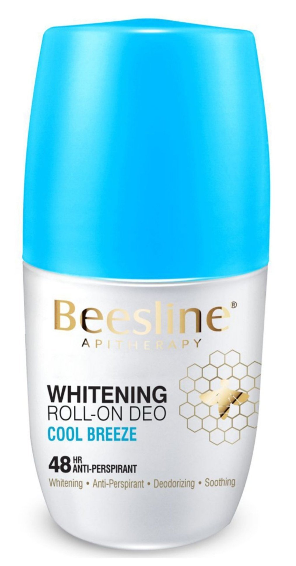 Whitening Cool Breeze Deodorant Roll-On, 50 ml_Beesline/