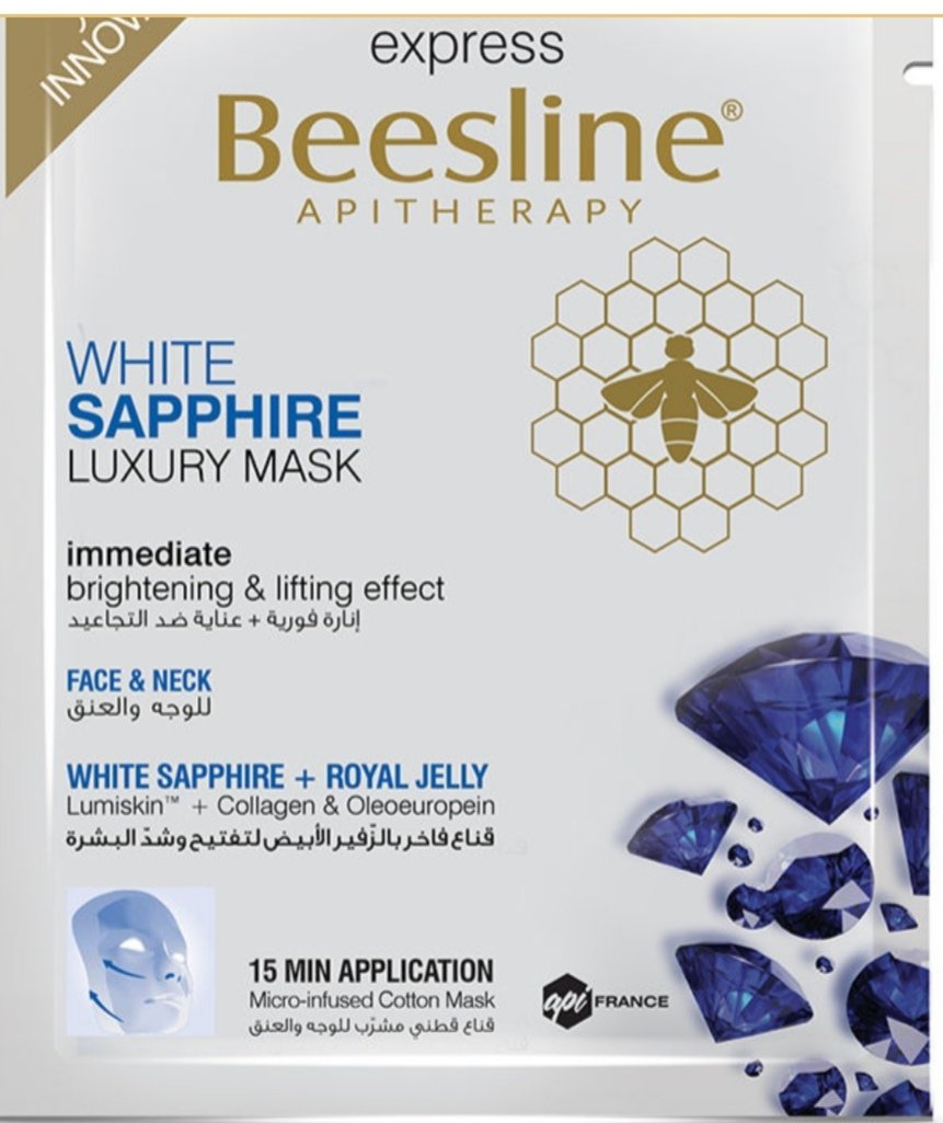WHITE SAPPHIRE LUXURY MASK_beesline