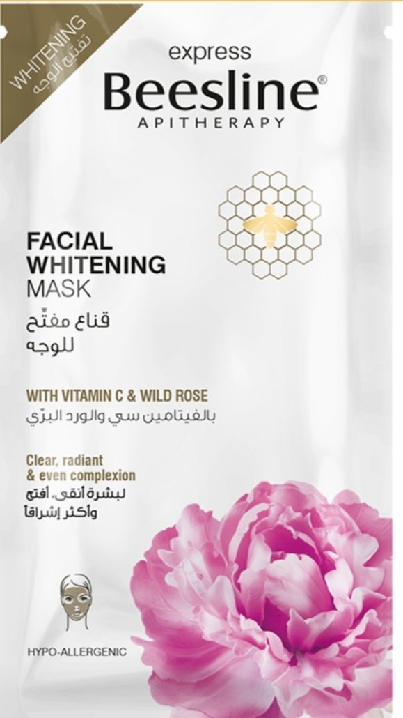 Facial whitening mask_beesline