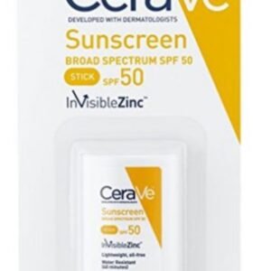 Sunscreen Stick SPF 50 0. 47 oz  _with Zinc Oxide, Hyaluronic Acid and Ceramides for Broad Spectrum Sun Protection _CeraVe