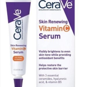 Vitamin C Serum 30 ml_CeraVe  with Hyaluronic Acid | Skin Brightening Serum for Face with 10% Pure Vitamin C | Fragrance Free | 1 Fl. Oz