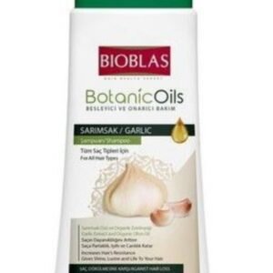 Anti-Hair Loss Botanic Oils Garlic Shampoo, 360 ml_Bioblas