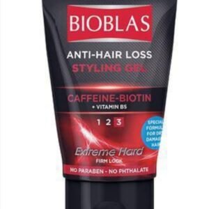 anti-hair loss styling gel Extreme Hard & Firm look, 150 ml_Bioblas