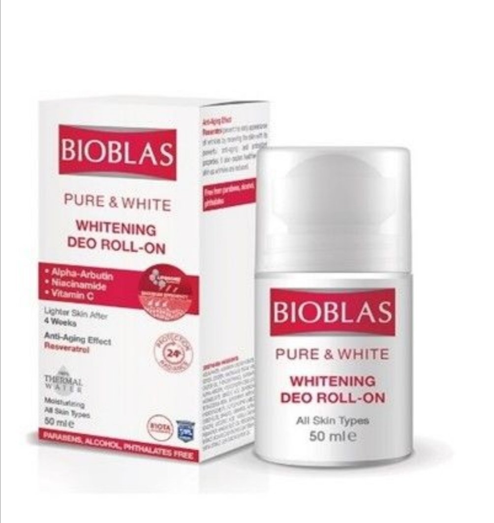 Whitening Roll-On Deodorant, 50Ml_ Bioblas