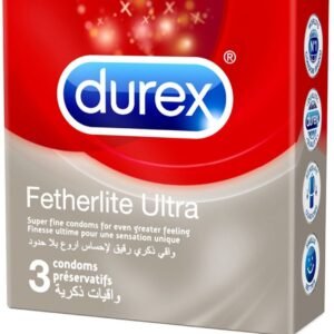 Fetherlite Ultra Condoms, 3 Pieces_ Durex