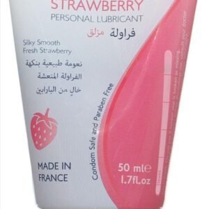 Strawberry Flavour, 50 ml|Sasmar Intimate Lubricant,