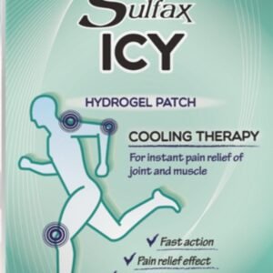 ICY MENTHOL PAIN RELIFE (8X12CM) 3plaster*SULFAX