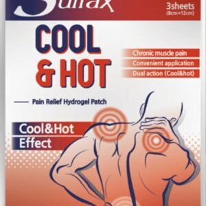 COOL & HOT PAIN RELIFE (8X12CM) 3 plaster*SULFAX