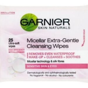 Cleansing Wipes for Daily Makeup Removing, 25 Wipes_Garnier