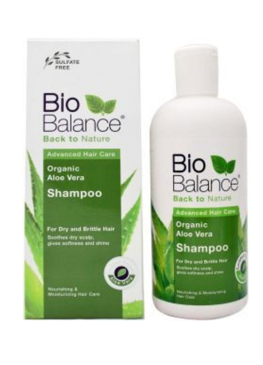 Organic Aloe Vera shampoo Sulfate Free, 330 ml*Bio Balance