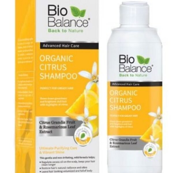 :  Organic Citrus Shampoo Sulfate Free, 330 ml*Bio Balance