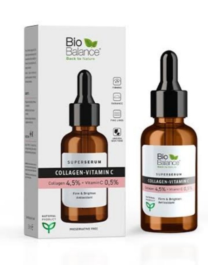 Sk Serum Collagen&Vit C 30Ml**Biobalance