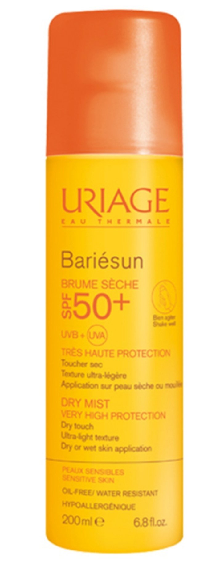 Bariesun Dry Mist Spray, SPF 50+, 200 ml*Uriage