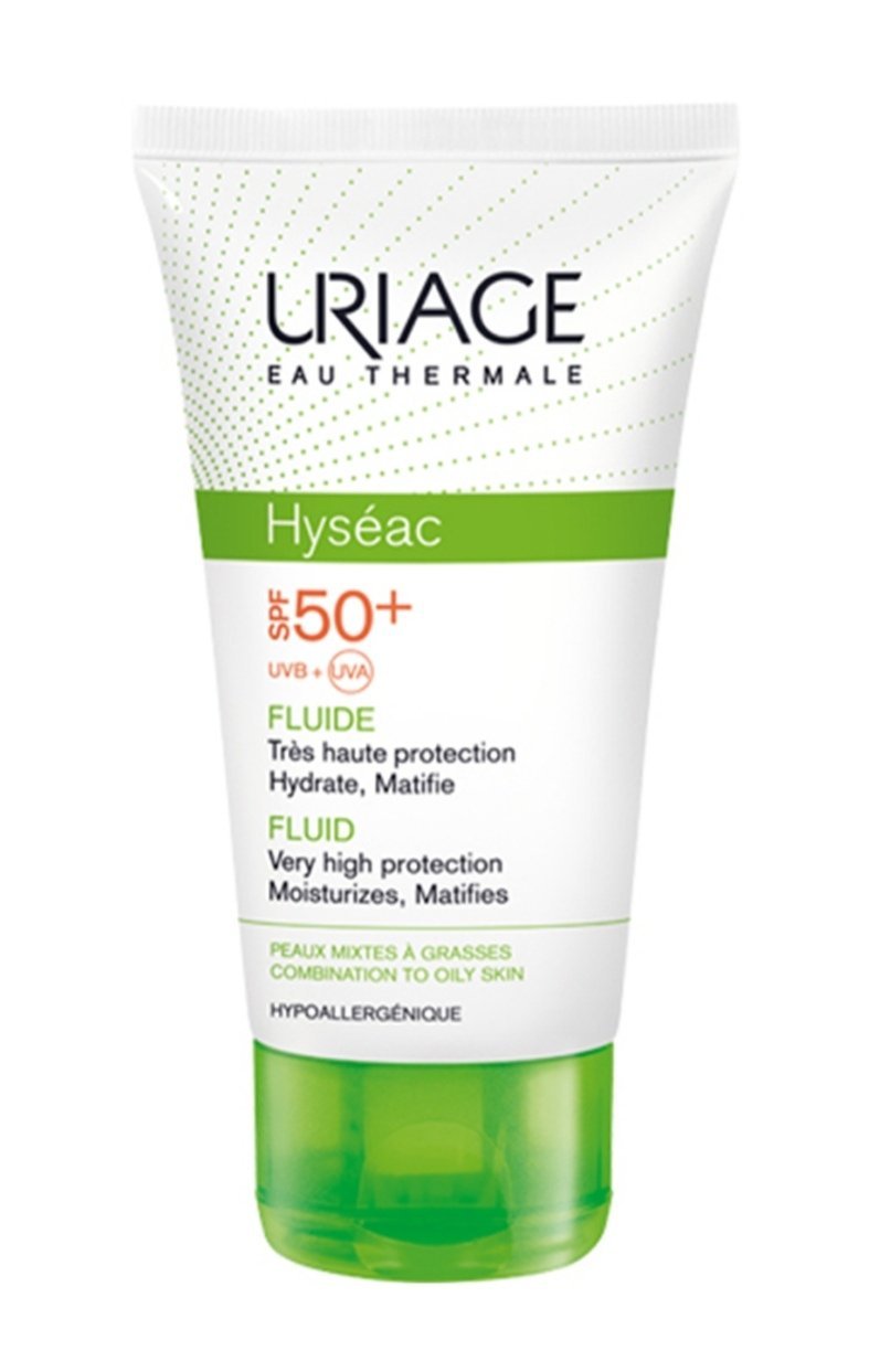 Hyseac Combination and Oily Skin Fluid, SPF 50+, 50 ml*Uriage