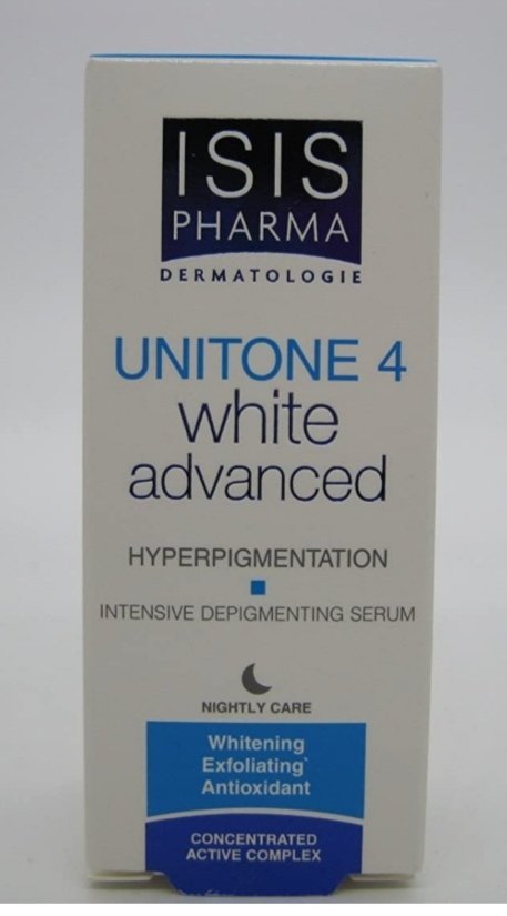 Unitone 4, Advanced Depigmenting Serum, 15 ml,***Isis Pharma