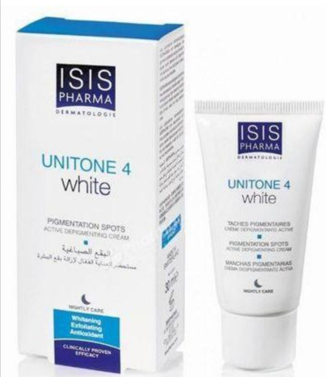 Unitone 4, White depigmentation Night Cream, 30 ml****Isis Pharma