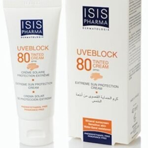UVE Block, Tinted Cream, SPF 80, 40 ml*Isis Pharma