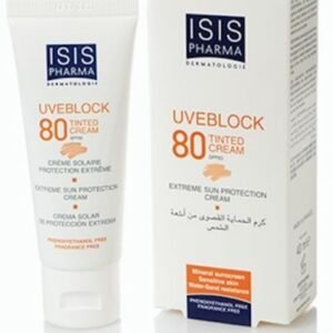 UVE Block, Tinted Cream, SPF 80, 40 ml*Isis Pharma