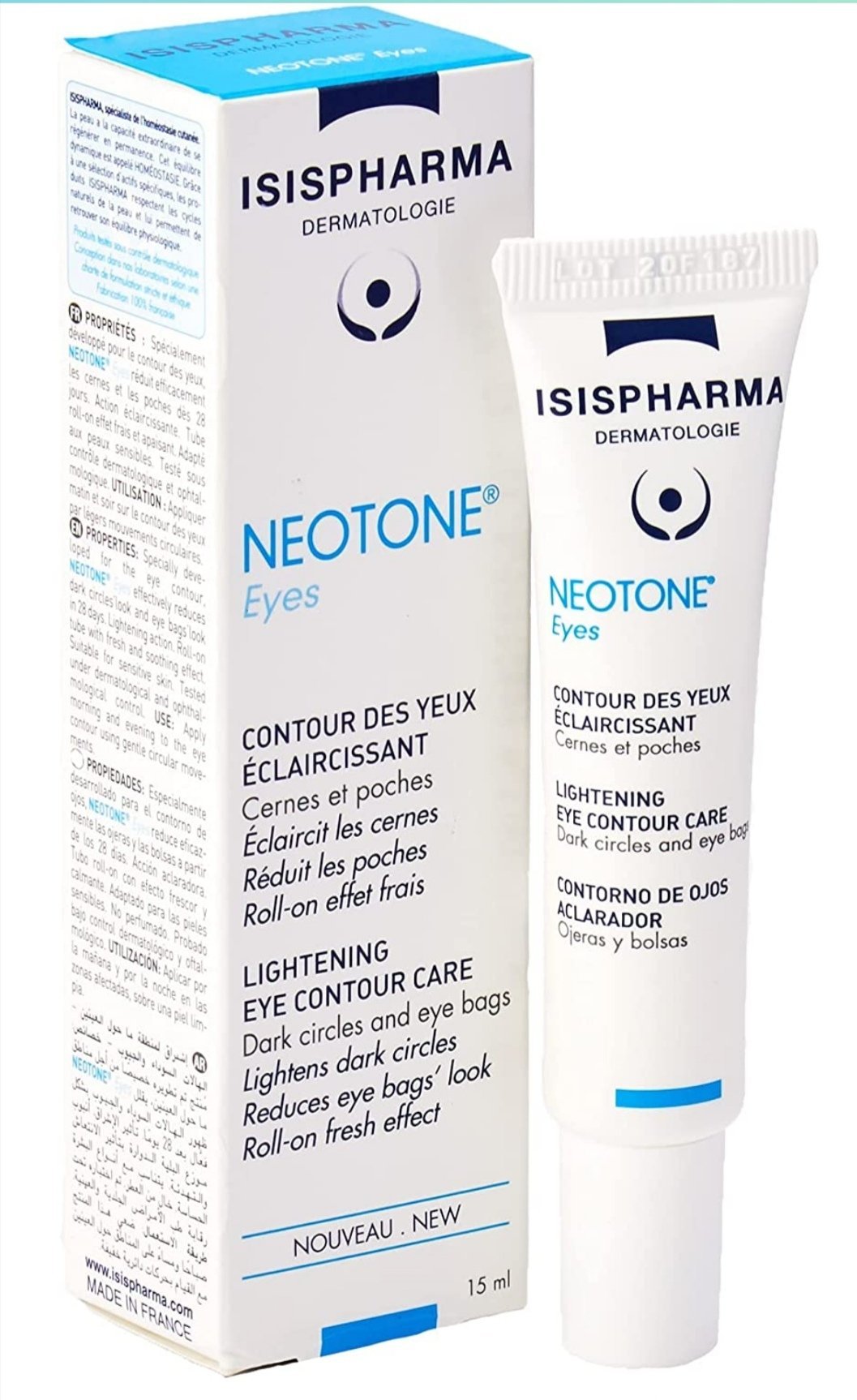 Neotone Light Eye Contour Care, 15 ml*Isis Pharma