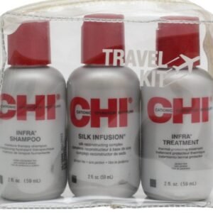 KIT INFRA_SMALL(SHAMPOO 59 ML – TREATMENT 59 ML -SILK IN 59 ML)|CHI