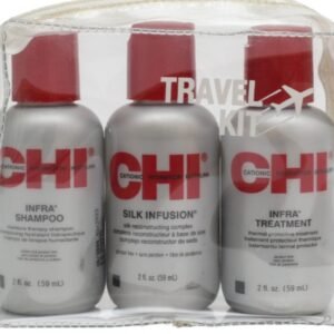 KIT INFRA_SMALL(SHAMPOO 59 ML – TREATMENT 59 ML -SILK IN 59 ML)|CHI
