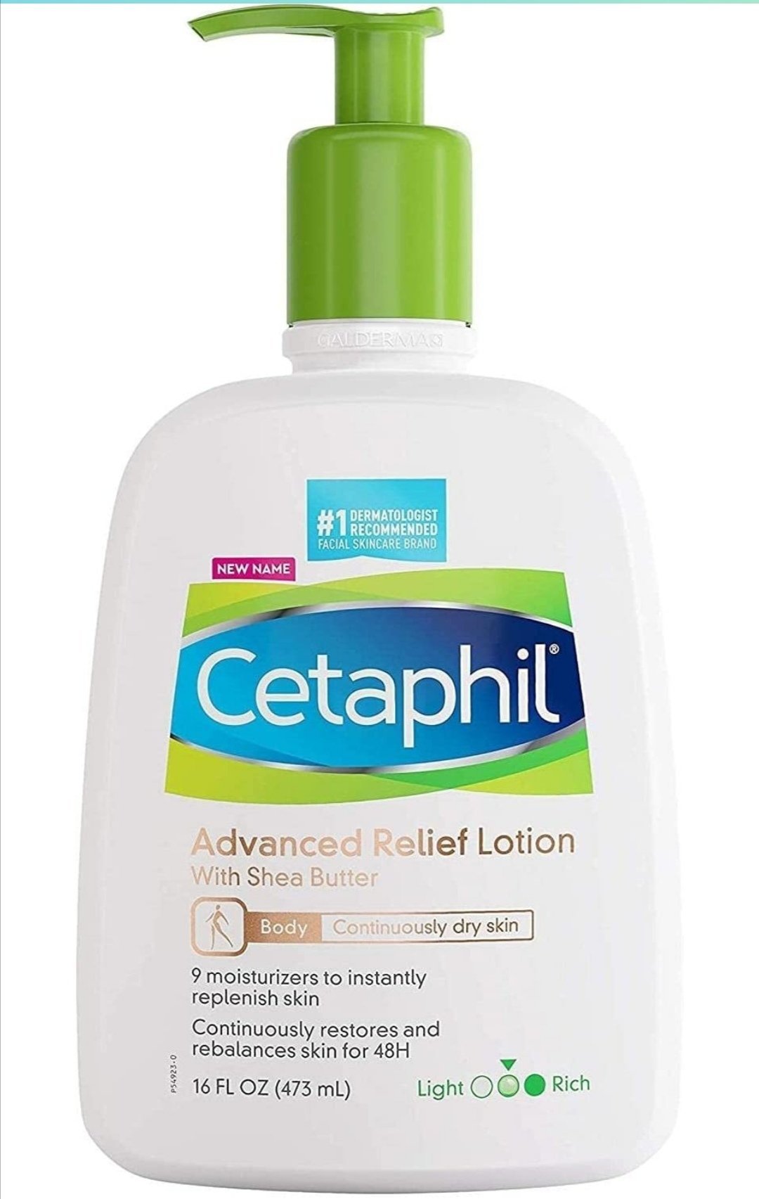 Advanced Relief Lotion With Shea Butter For Dry Sensitive Skin 16 Oz (473 ml)|Cetaphil