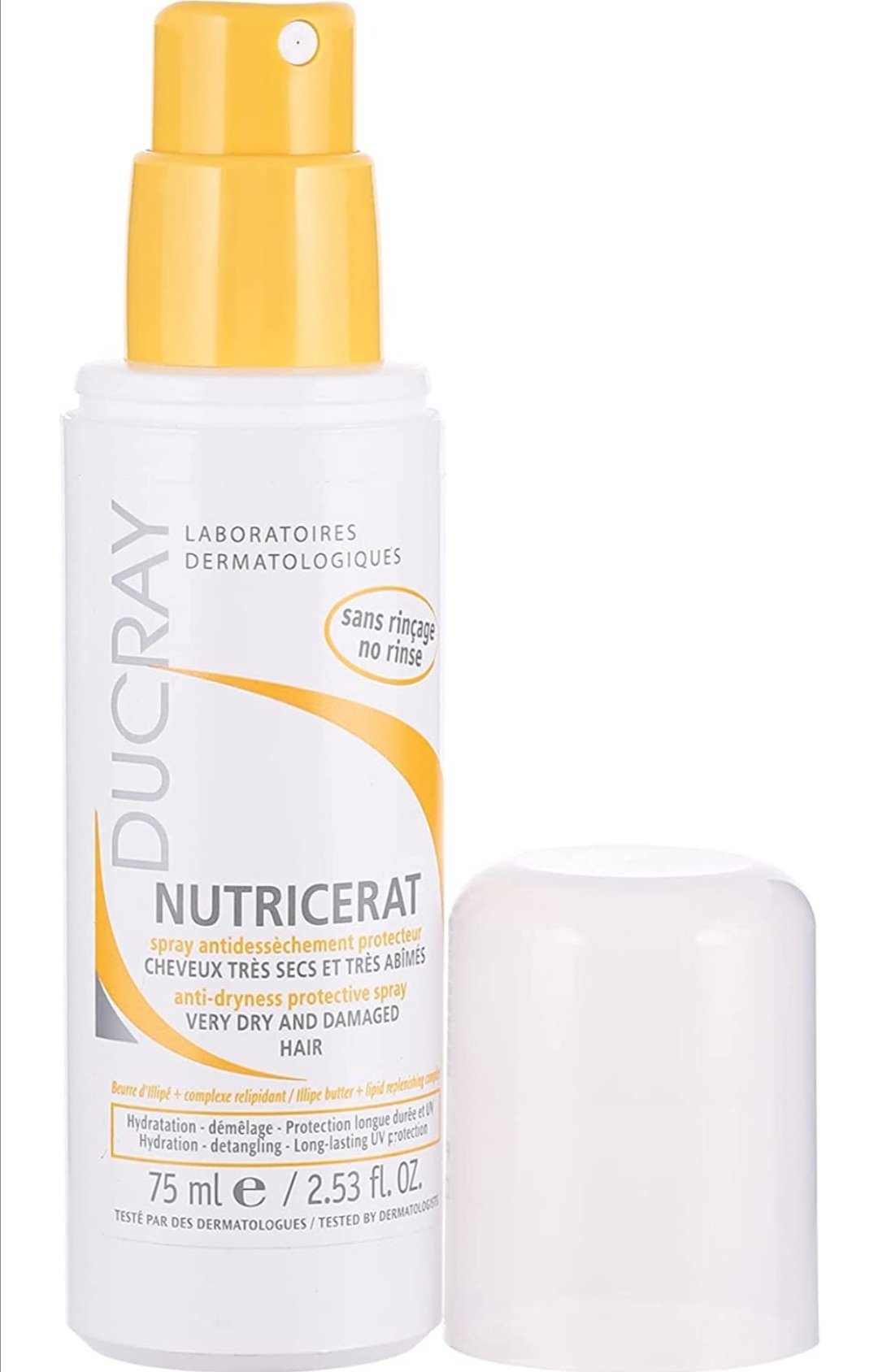 Nutricerat Serum for Dry and Damaged Hair, 75 ml|Ducray