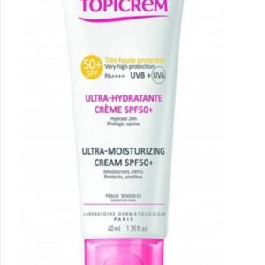Ultra Moisturizing Sunblock for Face & Body, SPF 50+, 75 ml | Topicrem