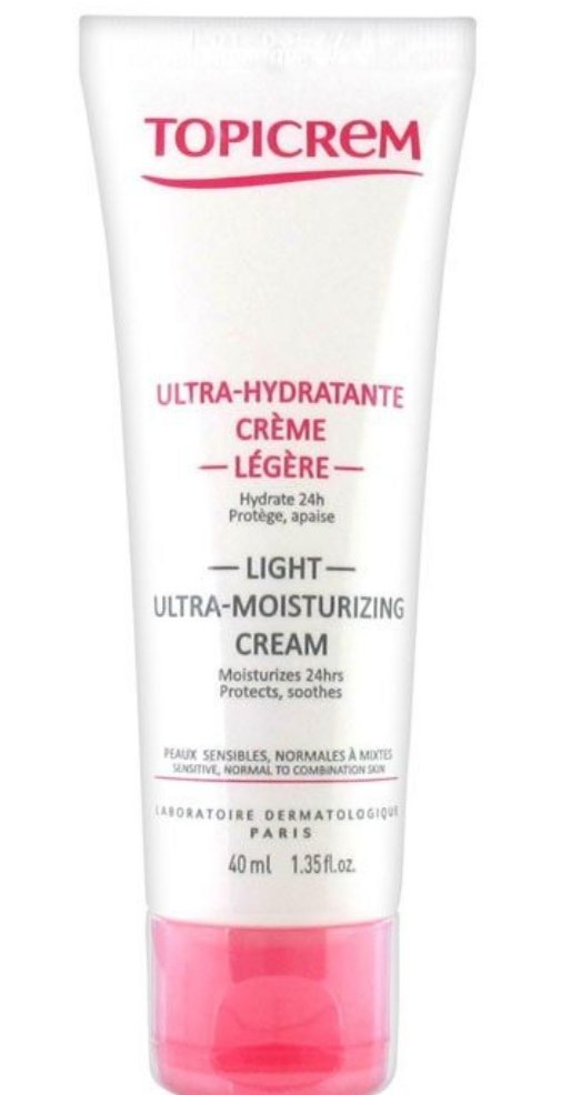 Light Ultra Moisturizing Cream, 40 ml | Topicrem