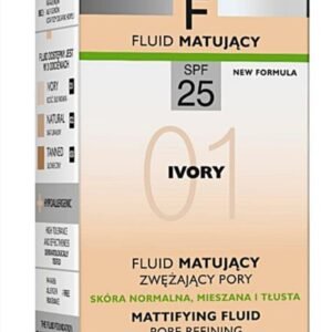 F-Fluid Foundation, SPF 25, 01 Ivory, 30 ml | Pharmaceris