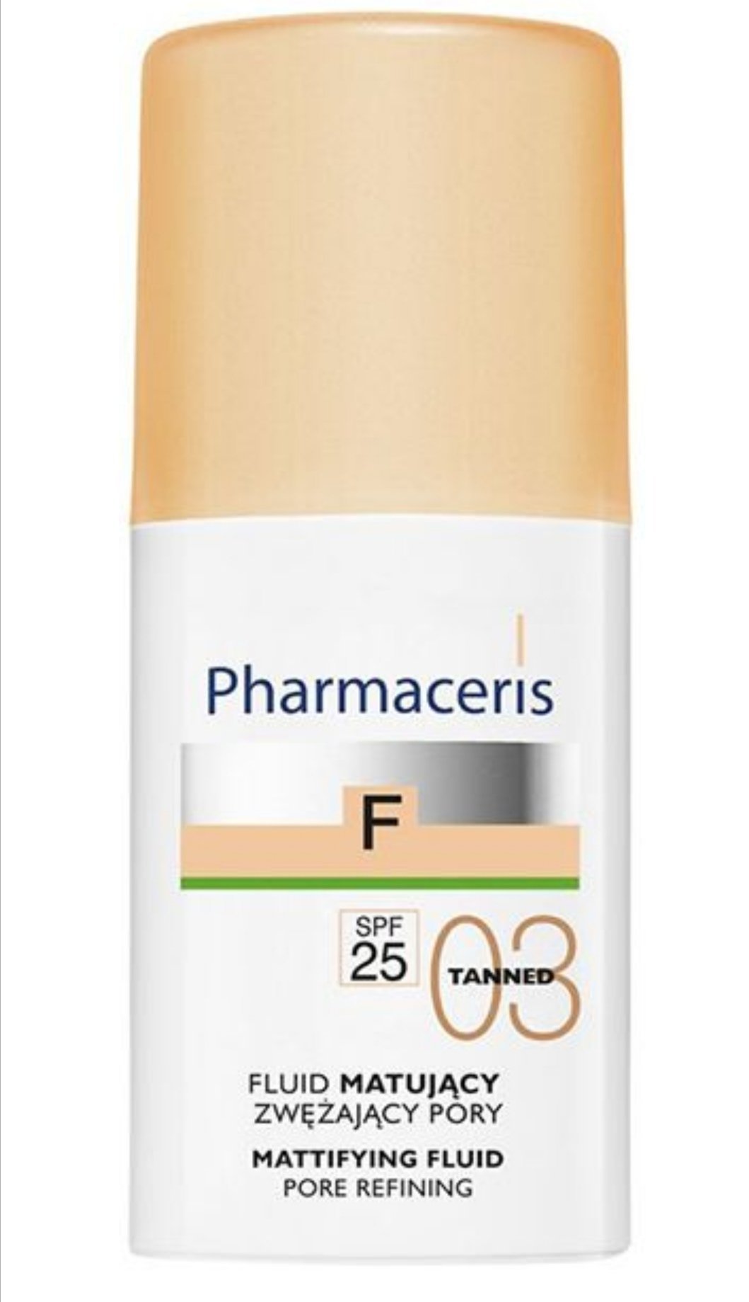 F-Fluid Foundation With SPF 25, 03 Tanned, 30 ml | Pharmaceris