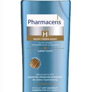 Purin Anti Dandruff Shampoo For Oily Scalp, 250 ml | Pharmaceris