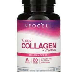 Super Collagen 6 Gm + Vitamin C 120 Tablets|Neocell