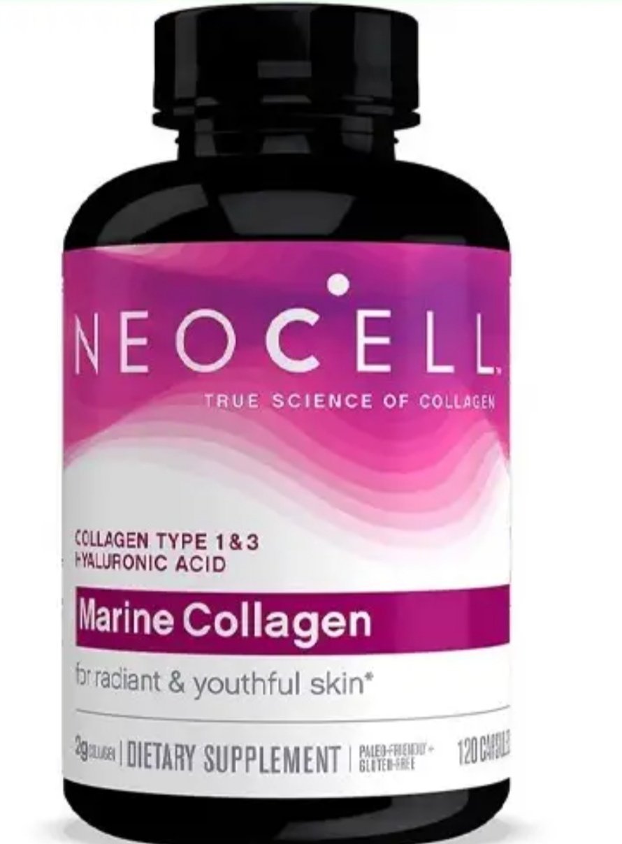 Marine Collagen Plus Hyaluronic Acid Capsules 2000mg, 120 Count