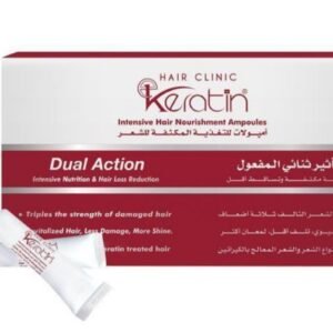 Dual Action Intensive Hair Nourishing Ampoules, 7 x 7 ml lEva E Keratin