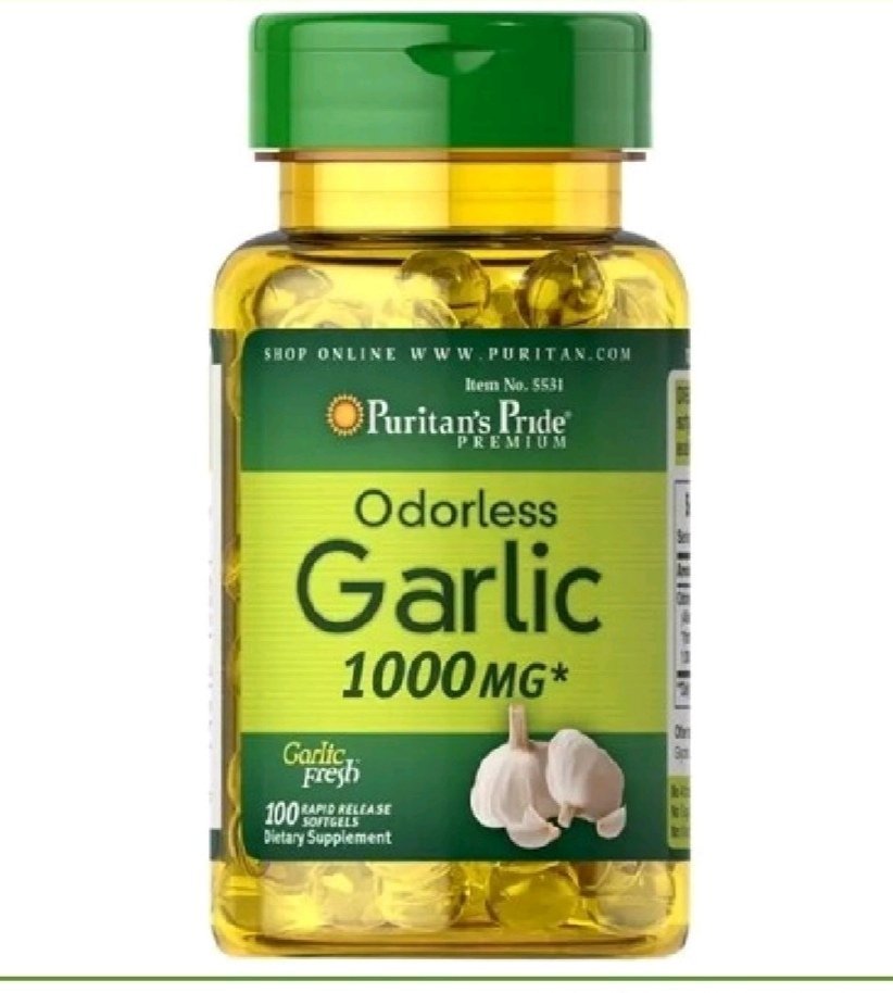 Garlic-1000-mg-100-tab | puritan-s-pride
