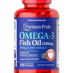 Omega-3-fish-oil-1200-100 softgel | puritan-s-pride mg-360-mg-active-omega-puritan-s-pride