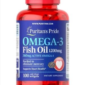 Omega-3-fish-oil-1200-100 softgel | puritan-s-pride mg-360-mg-active-omega-puritan-s-pride