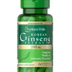 Korean-ginseng-extract-60-capsules.|puritan`s-pride